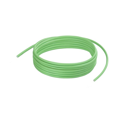 Copper data cable, Installation cable, Cat.7 ISOIEC 11801, Number of wires 8, PUR
