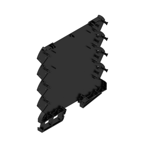 Housing base Modular housing, Width 6.1 , IP20 in installed state, Plastic, black