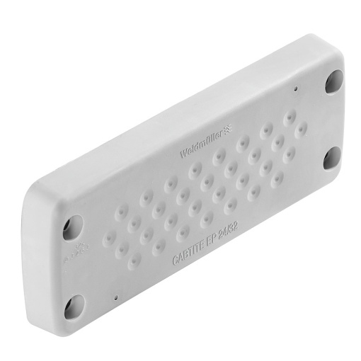 Cable feed-through plate cable entry system, Cabtite cable entry system, TPE, grey, 149.6 x 58 x 17.3 mm, Depth 17.3 mm, -40 C90 C, IP66
