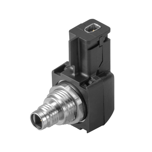 SPE plug adapter, SPE socket acc. to IEC 63171-2, M8 socket male contact