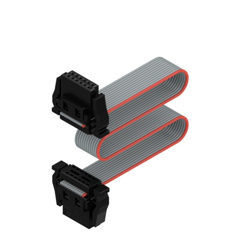 Copper data cable Assembled, Number of poles 12, Cable length 200 mm, Length 12.2 mm