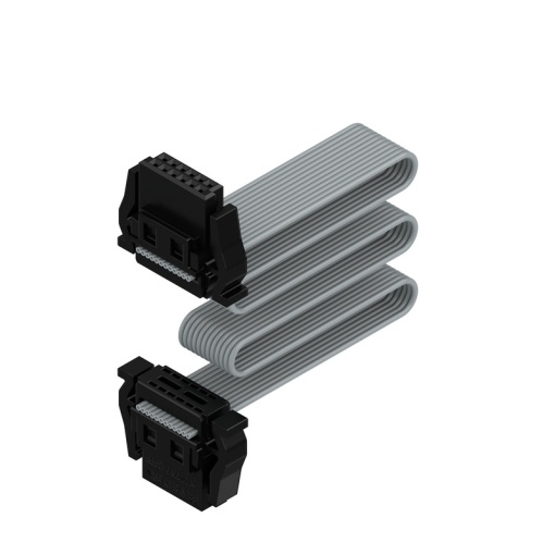 Copper data cable Assembled, Number of poles 12, Cable length 500 mm, Length 12.2 mm