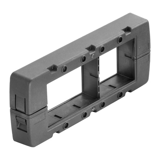 Sealing frame Cable entries system, Cabtite cable entry system, Polyamide, glass fibre-reinforced, Deep black, 81 x 70 x 19.6 mm, -40 C120 C, I