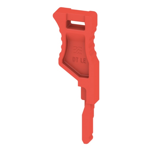 Locking element terminal, Wemid, red