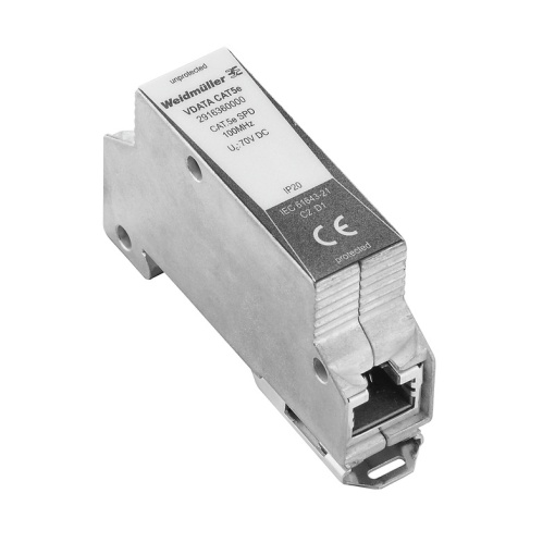 Surge voltage arrester data networksMCR-technology, 802.3 bt at Type 1, 802.3 bt at Type 2, 802.3 bt at Type 3, 802.3 bt at Type 4, Cat.5e, binary,
