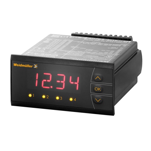 Digital display with monitoring function, IP65, 21.6...253 VAC, 50...60 Hz or 19.2...300 VDC, Number inputs 1