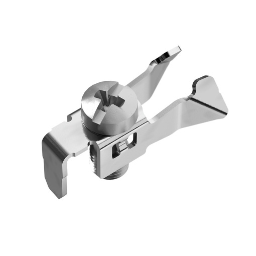 Retaining pin terminal, Steel, silver