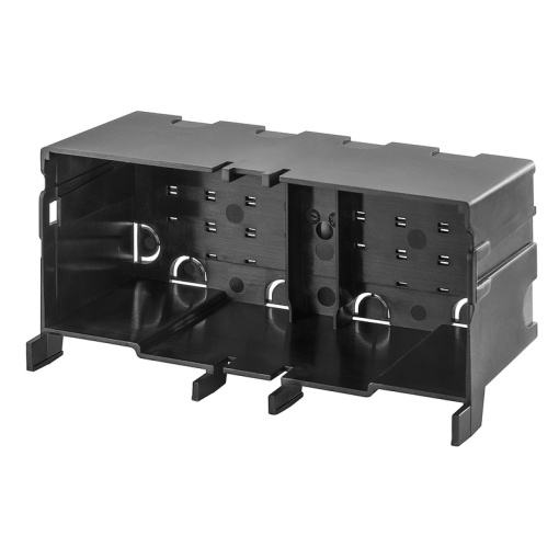 Touch-safe protection enclosures, Industrial Ethernet, 47.4 x 45 Polycarbonate