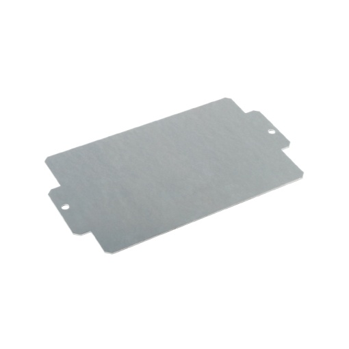 Mounting plate Housing, Klippon K aluminium empty enclosure, Mounting plate, 207 x 106 x 2 mm, Sheet steel, galvanized, galvanized, silver