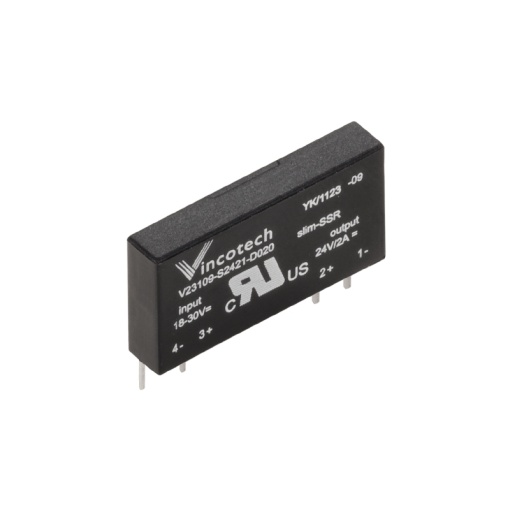 Solid-state relay, 52 V DC60 V DC72 V DC, 048 V DC, 0.1 A, Plug-in connection