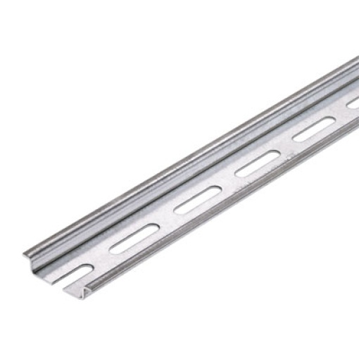Terminal rail, Accessories, Steel, galvanic zinc plated and passivated, Width 2000 mm, Height 35 mm, Depth 7.5 mm