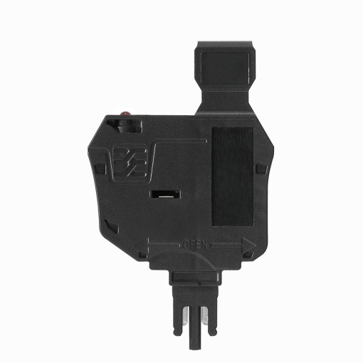 Fuse holder for feed-through modular terminal, black, 2.31 mA, pluggable, V-0, Wemid