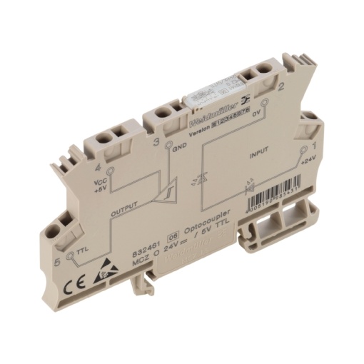 Solid-state relay, 24 V UC 20 %, 24 VDC 20%, 2 A, Tension-clamp connection