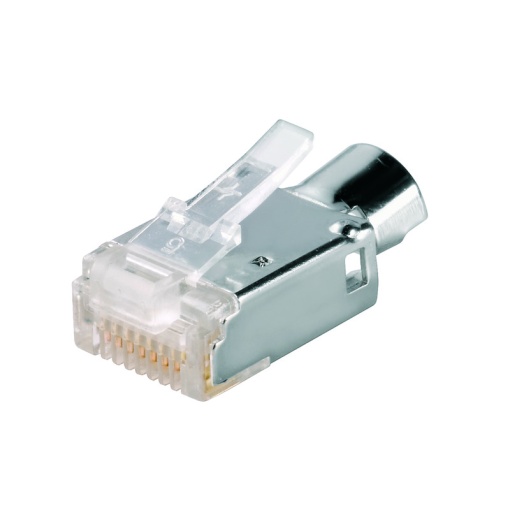 RJ45 connector, IP20, Connection 1 RJ45, Connection 2 CrimpAWG 27...AWG 24