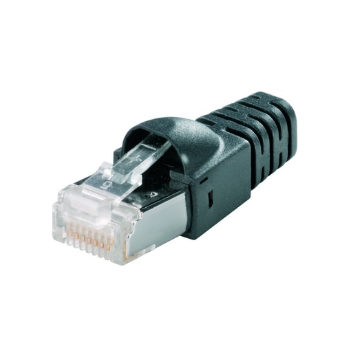 RJ45 connector, IP20, Connection 1 RJ45, Connection 2 CrimpAWG 27...AWG 24