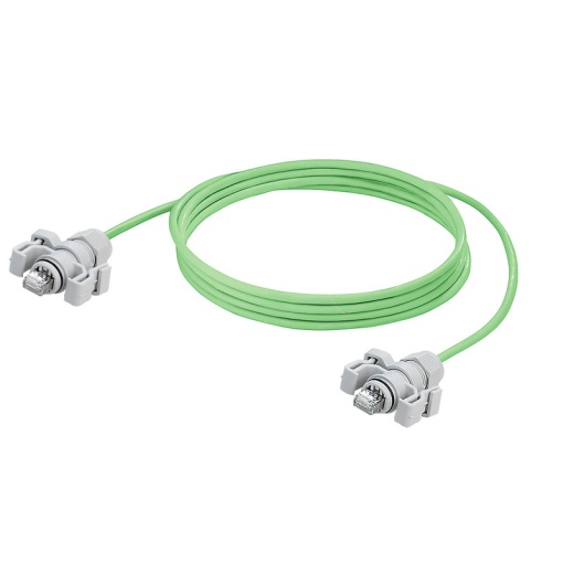 Copper data cable Assembled, Number of poles 8, Length 5 m