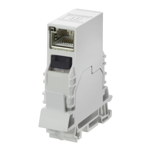 Feed-through plug-in connector RJ45, IP20, RJ45, RJ45, Coupling