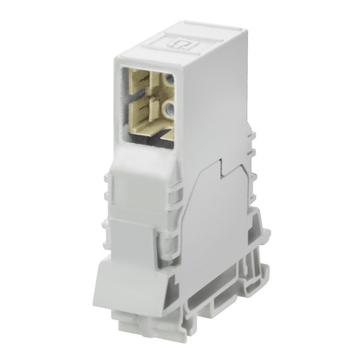 Feed-through plug-in connector optical fibre, IP20, SCRJ, SCRJ, Multimode, GOF, POF