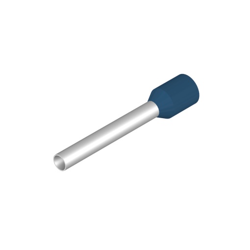Wire end ferrule, 2.5 mm², Stripping length 20 mm, Colour blue, Insulation Available