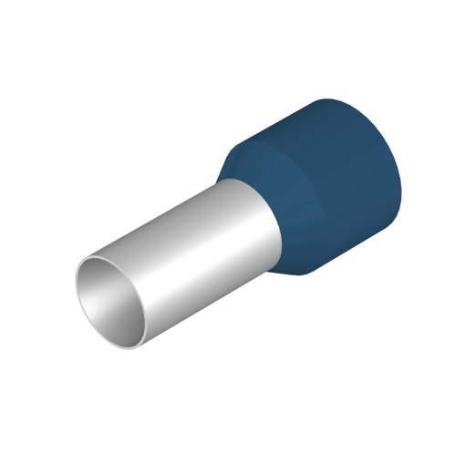 Wire end ferrule, 50 mm², Stripping length 26 mm, Colour blue, Insulation Available