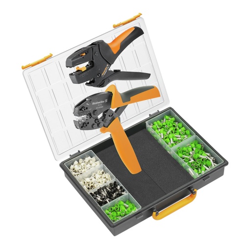 Assortment box assembled, PZ 16, STRIPAX 16, Colour code Weidmüller, Number of AEH 400