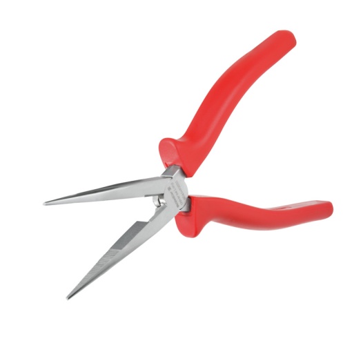 Snipe-nose pliers, 200 mm, straight, Protective insulation, 1000 V No