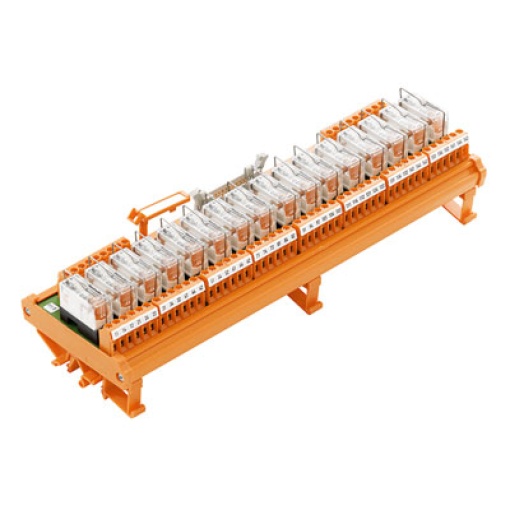 Interface module with relais, RCL, LP 5.08mm, Screw connection, Plug-in connector in acc. with IEC60603-13  DIN41651, 20-pole plug, 24 V DC  10%, 22