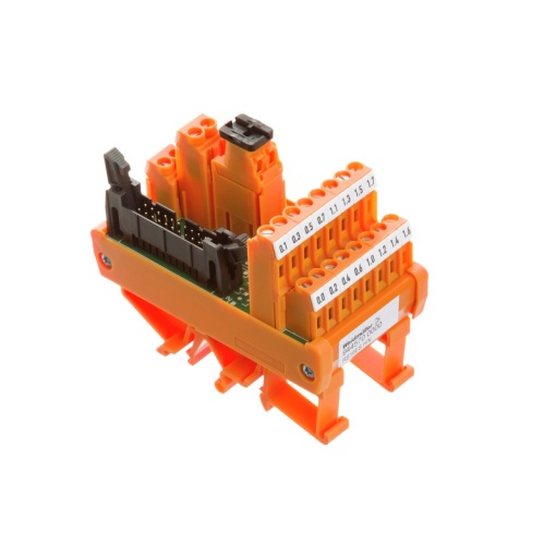 Interface module with relais, LP2N 5.08mm, Screw connection, Plug-in connector in acc. with IEC60603-13  DIN41651, 20-pole plug, 1-wire, LED status d