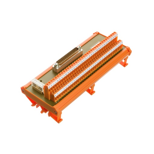 Interface module with terminal, connector, built-in, D-sub connectors, acc. to IEC 60807  DIN 41652, 37-pole plug, Screw connection