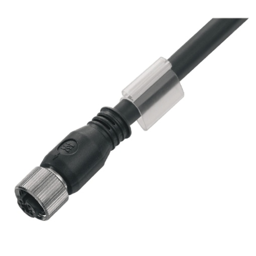 Sensor-actuator Cable, M12, Number of poles 5, 7.5 m, Female socket, straight, LED No, Shielded Yes