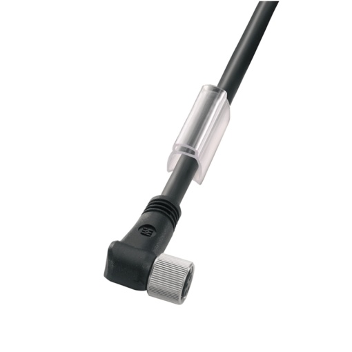 Sensor-actuator Cable, M8, Number of poles 3, 10 m, Socket, angled, LED No, Shielded No