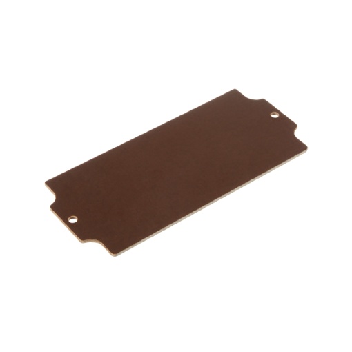 Mounting plate Housing, Klippon POK polyester empty enclosure, 148.5 x 64 x 1.5 mm, Sheet steel, galvanized, Miscellaneous, silver