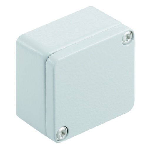 Metal housing, Width 50 mm, Height 45 mm, Depth 30 mm, Powder-coated, textured, Flange plate No, Aluminium AlSi12