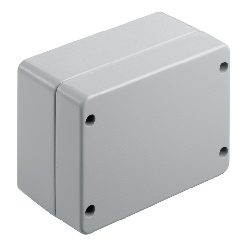 Metal housing, Width 170 mm, Height 130 mm, Depth 90 mm, Powder-coated, textured, Flange plate No, Aluminium AlSi12