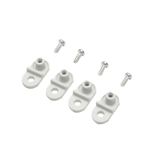 Mounting foot Housing, MPC polycarbonate empty enclosure, Fixing lugs, 15 x 30 x 10 mm, Plastic