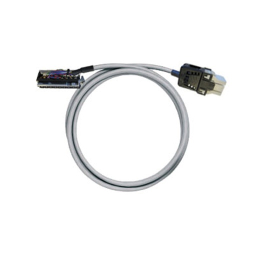 PLC-wire, Digital signals, 20-pole, Cable LiYY, 1.5 m, 0.25 mm²