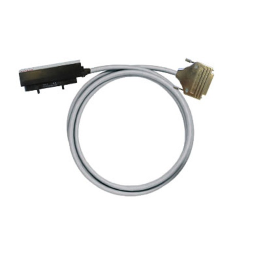 PLC-wire, 16-pole, Cable LiYCY, 2.5 m, 0.25 mm²