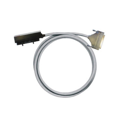 PLC-wire, Analogue signals, 37-pole, Cable LiYCY, 1 m, 0.25 mm²