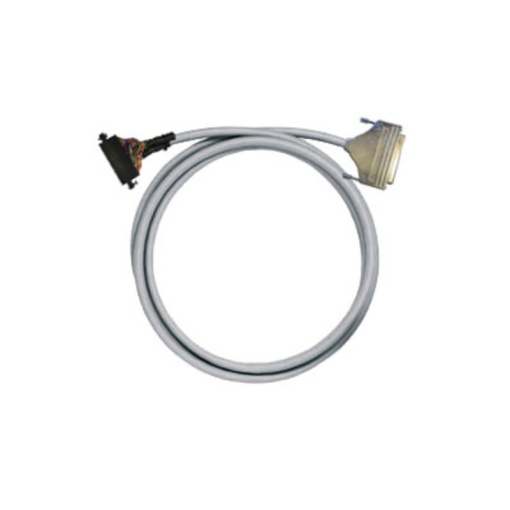 PLC-wire, Analogue signals, 37-pole, Cable LiYCY, 1 m, 0.25 mm²