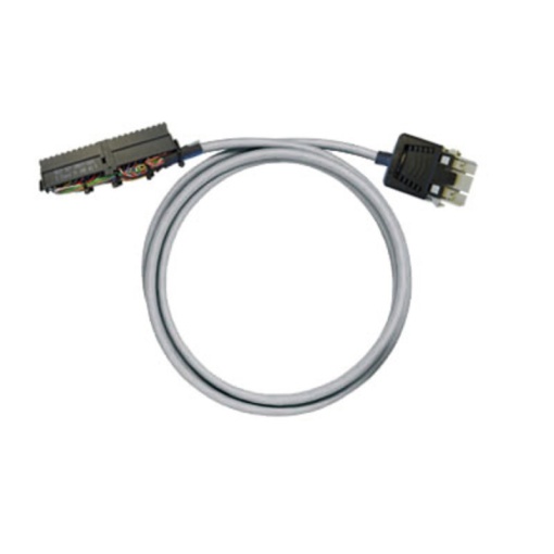 PLC-wire, Digital signals, 24-pole, Cable LiYY, 2 m, 0.25 mm²