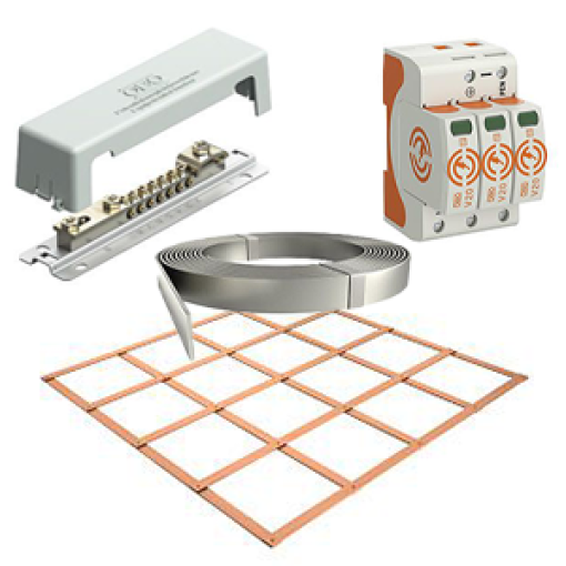 Grounding Connections, Lightning Rods, and Surge Protectors