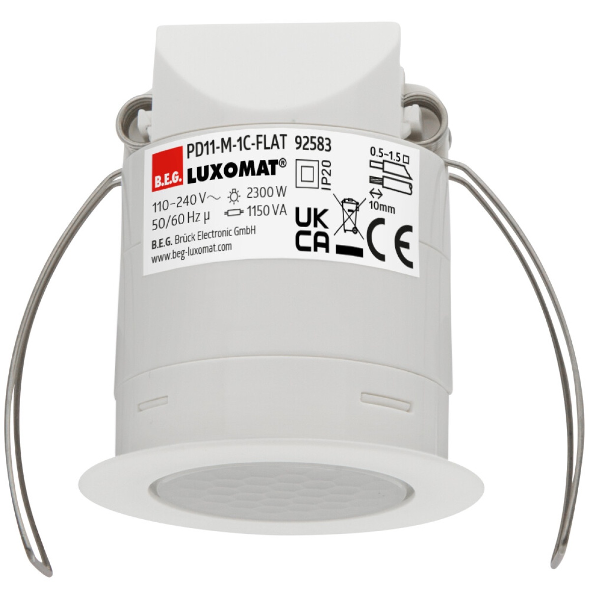 BEG 92583 PD11-M-1C-FLAT-FC Detetor de presença