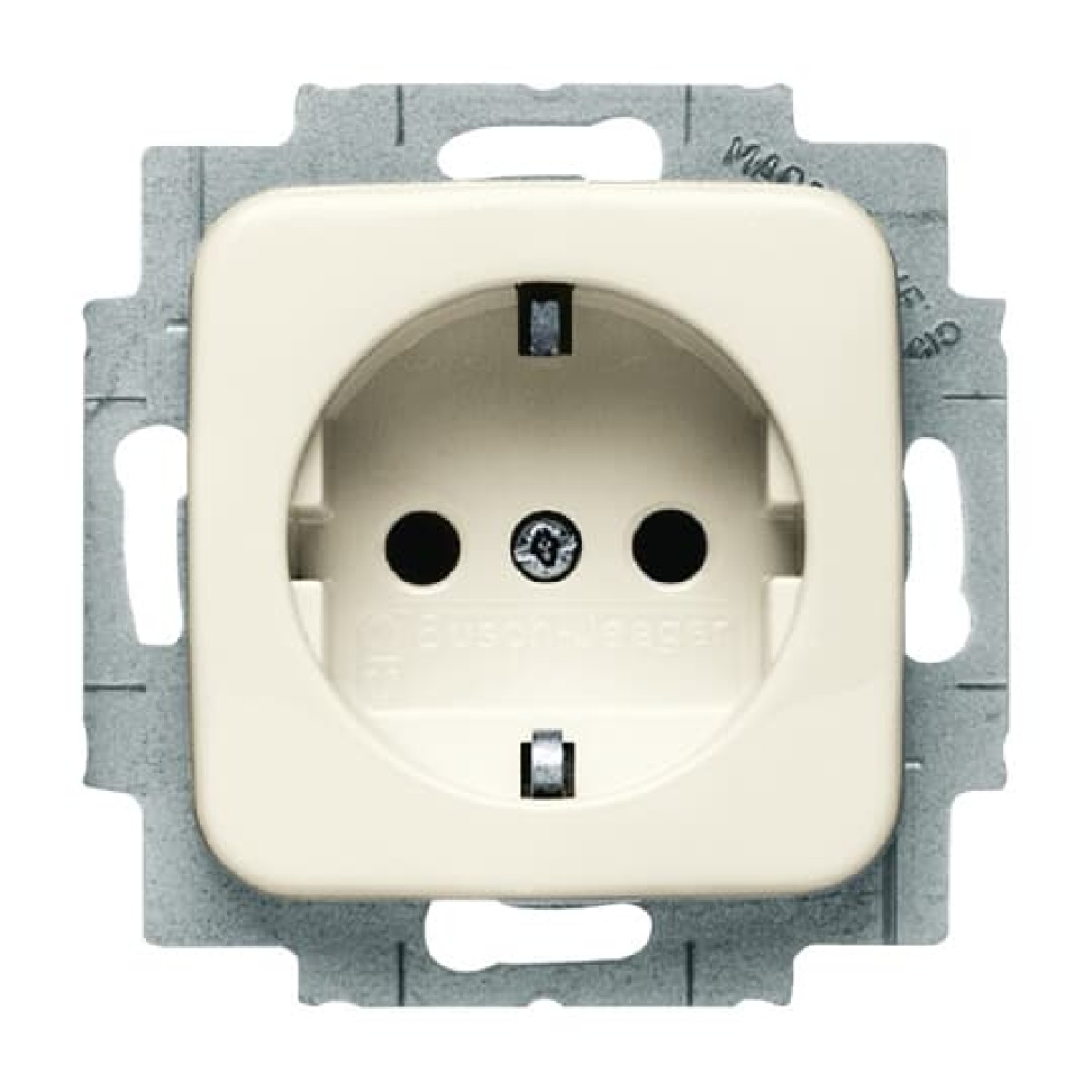 SCHUKO socket insert Safety Shutter white - Busch-Duro 2000 SI