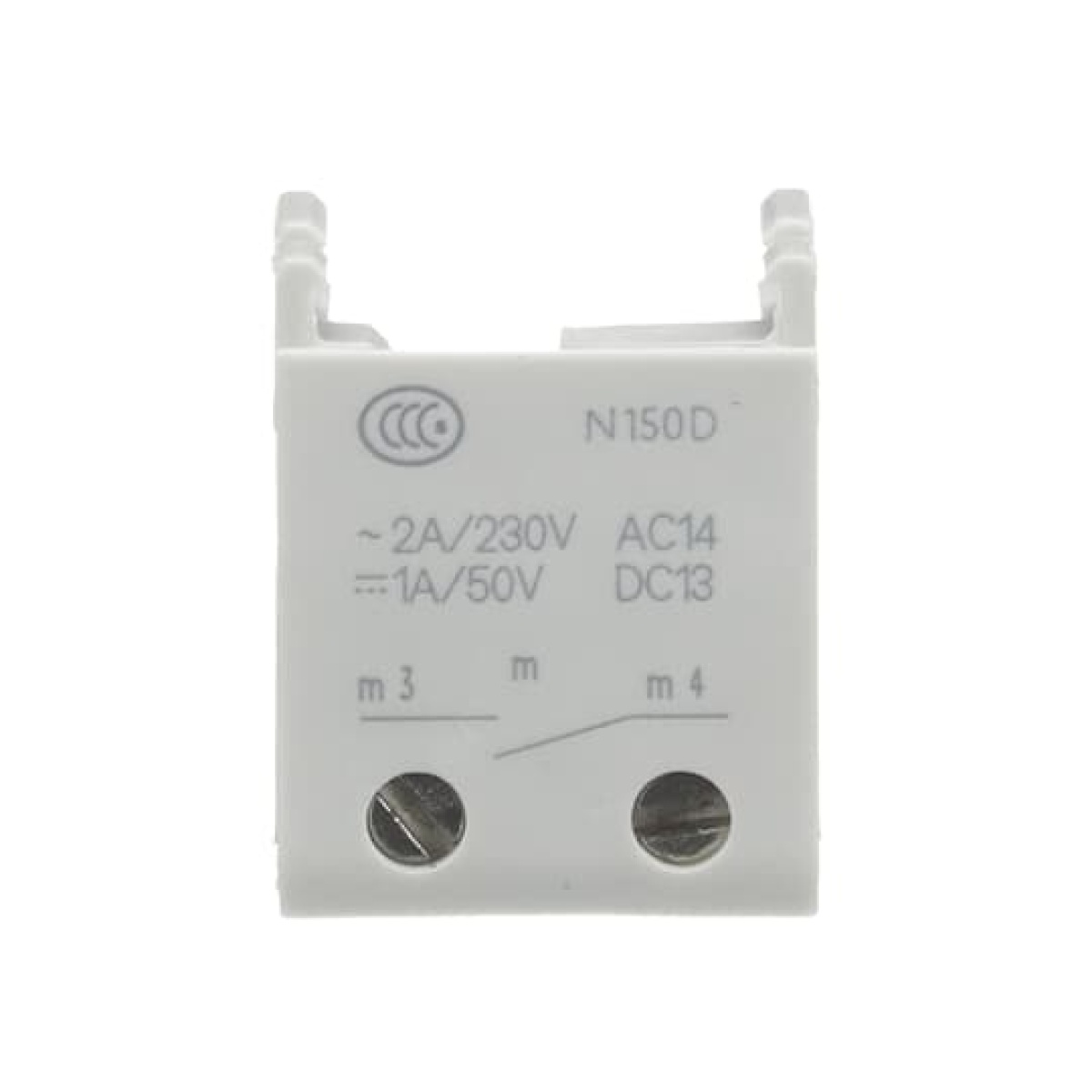 S2C-H10 Bottom-fitting auxiliary contact 1NO