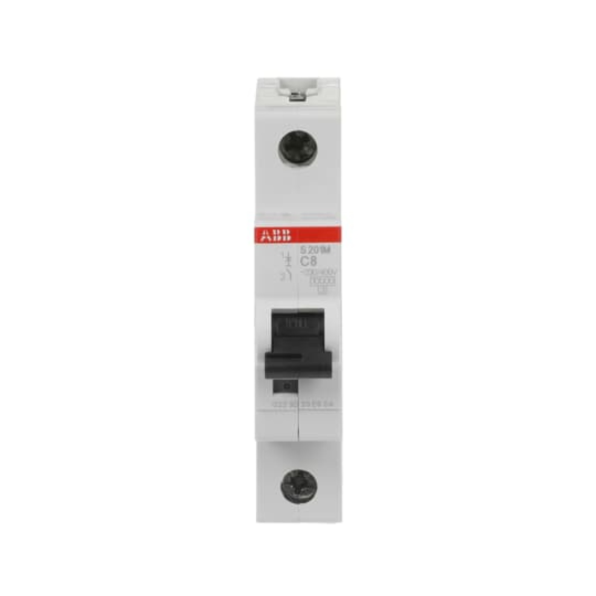 Miniature Circuit Breaker - S200M - 1P - 8 A - C - AC 10 kA