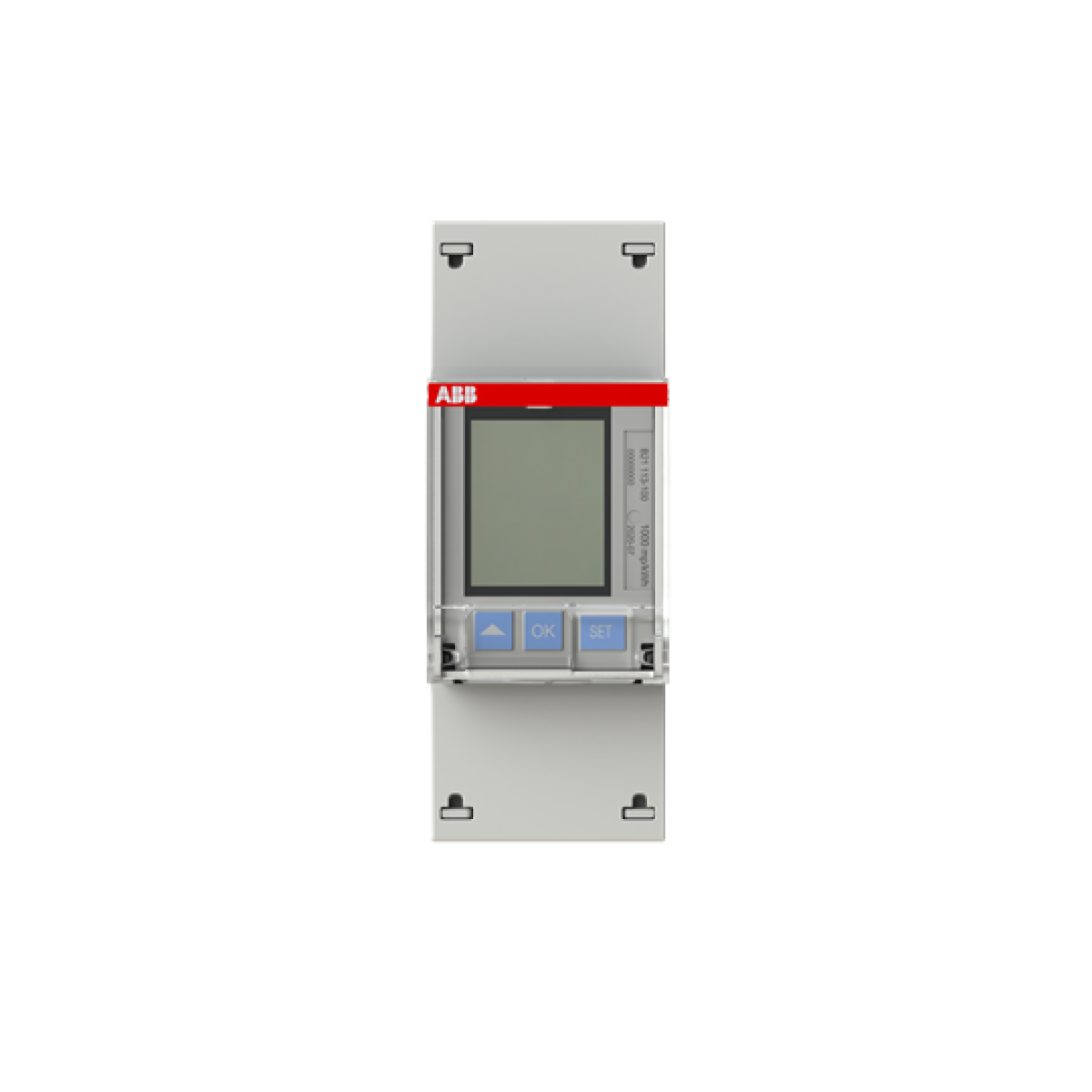 Energy meter 'Steel', M-bus, 1-phase, 5 A