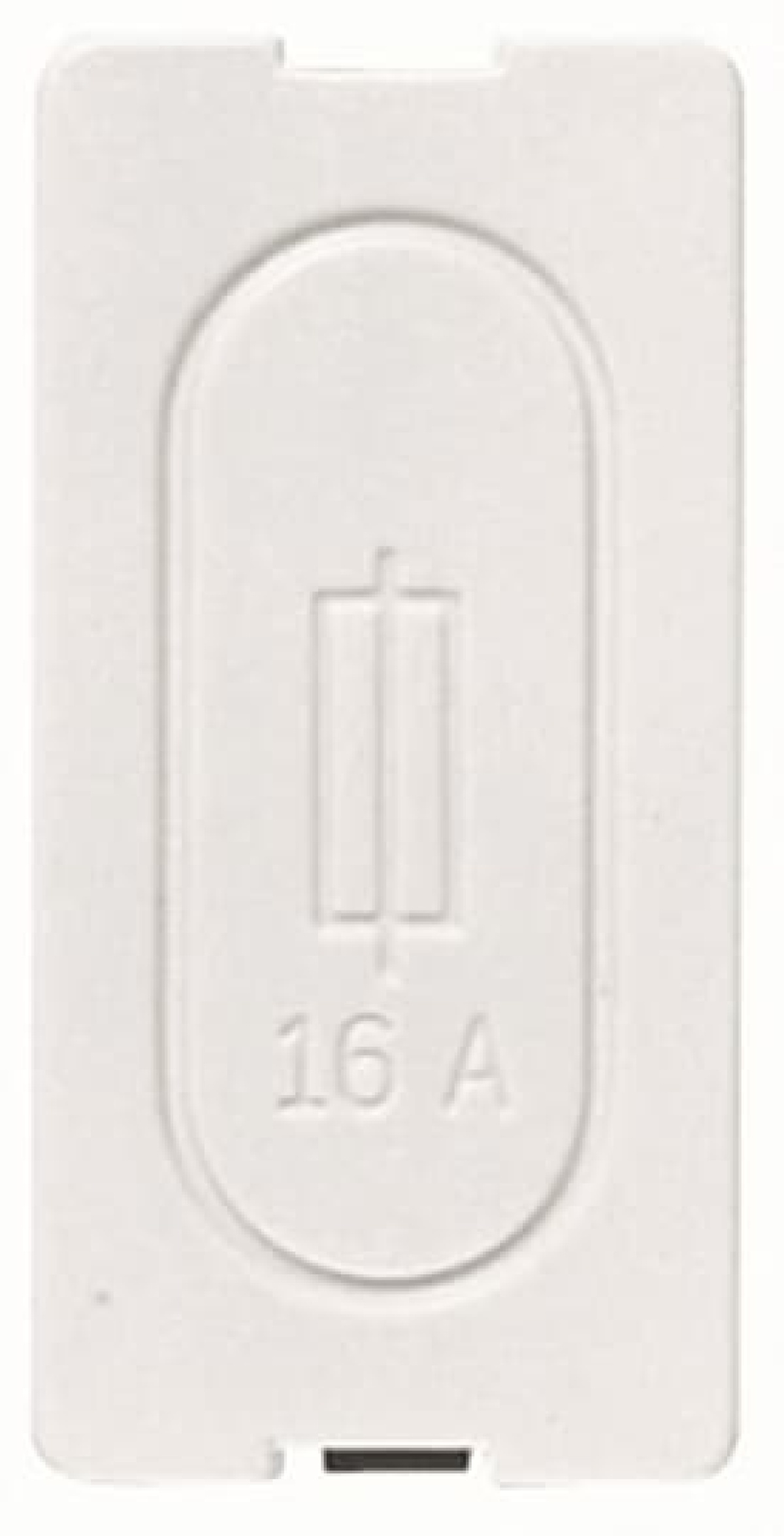 Fuse holder 1 pole 250 V Alpin White - Stylo