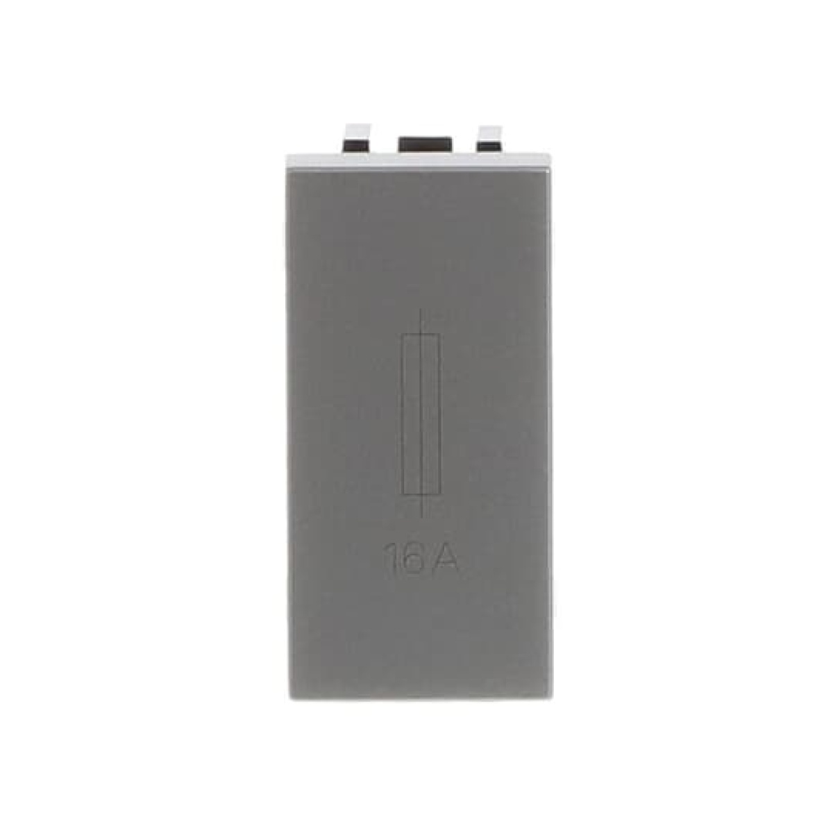 Fuse holder 1P pole 250 V Silver - Zenit