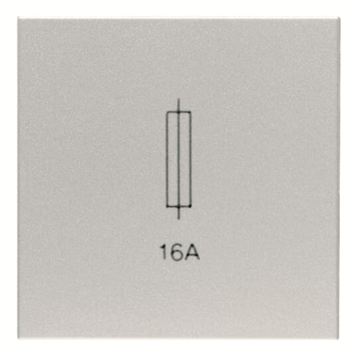 Fuse holder 1P pole 250 V Silver - Zenit