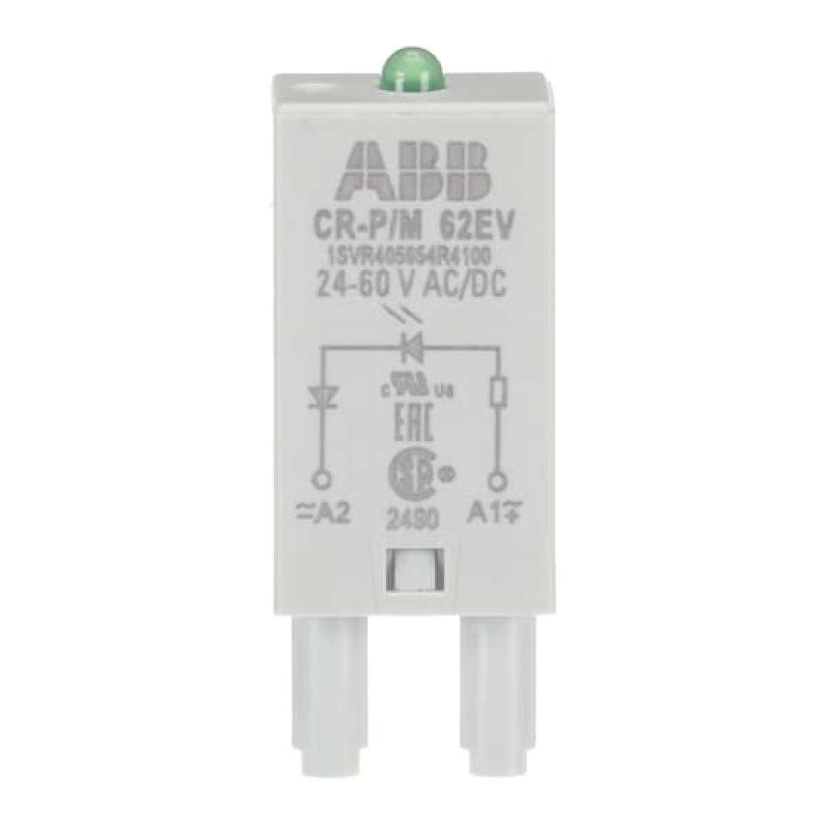 CR-PM 62EV Pluggable module LED green, 24-60VACDC